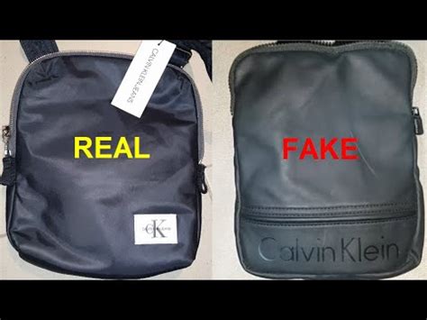 fake vs real calvin klein bag|calvin klein counterfeit.